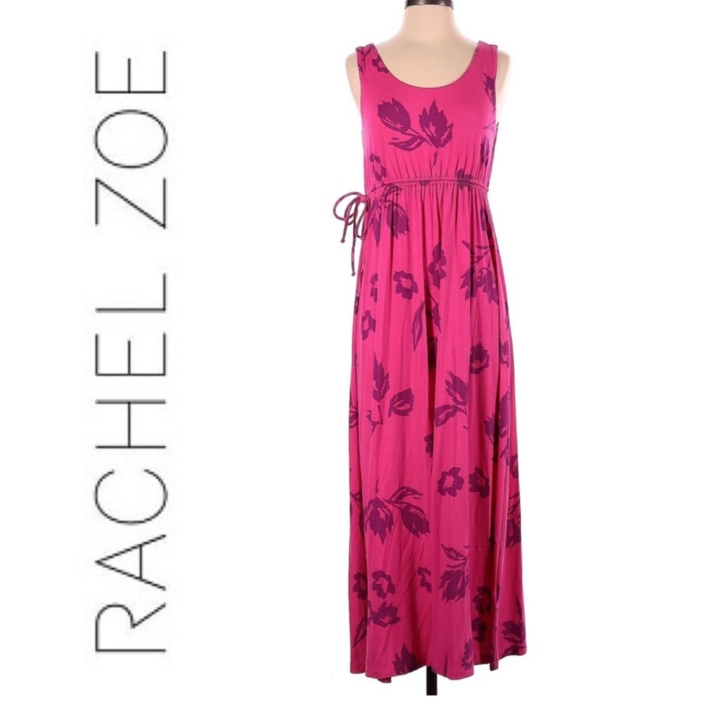 Rachel Zoe Pink Sleeveless Sundress Maxi SZ M